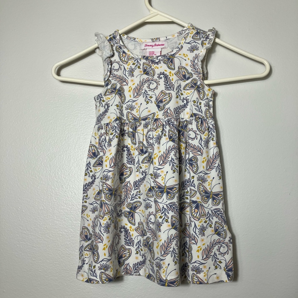 Tommy Bahama Dress‎ Girls 24M Floral Cotton Casual Summer